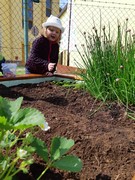 Pracujeme na zahrádce